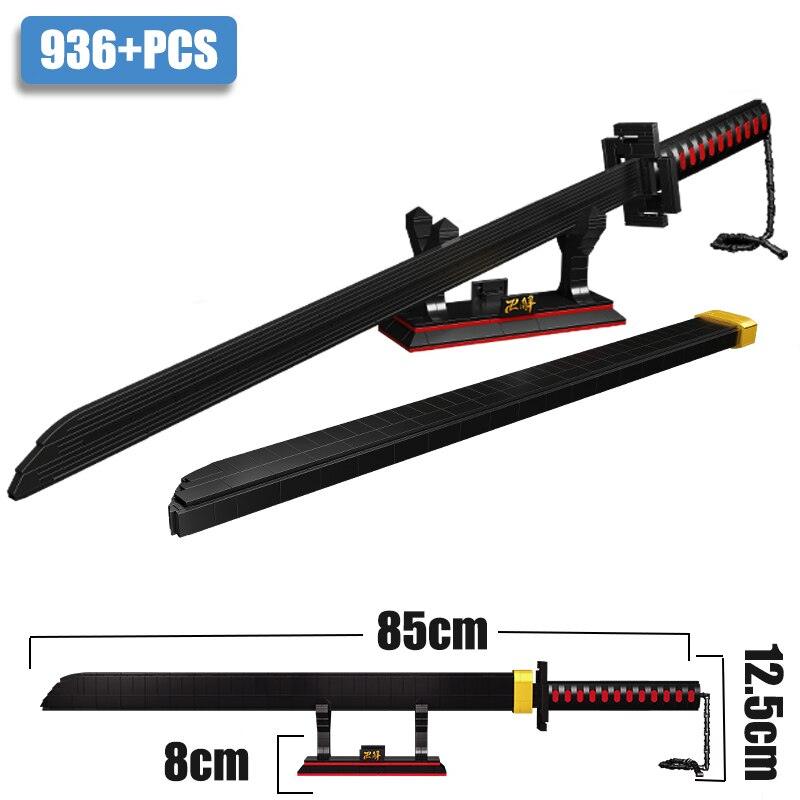 Lisslune | Ninja Warrior Samurai Sword Crafting Kit - Make Your Own Authentic Weapon for All Ages