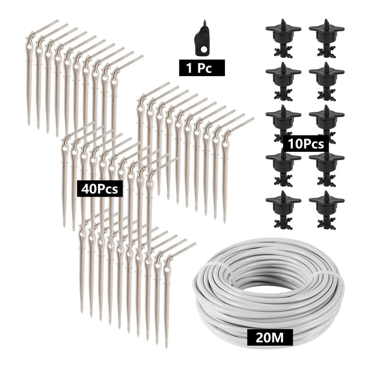 Lisslune | Precision Plant Care Drip Irrigation System by White Arrow: Enhance Your Garden Experience