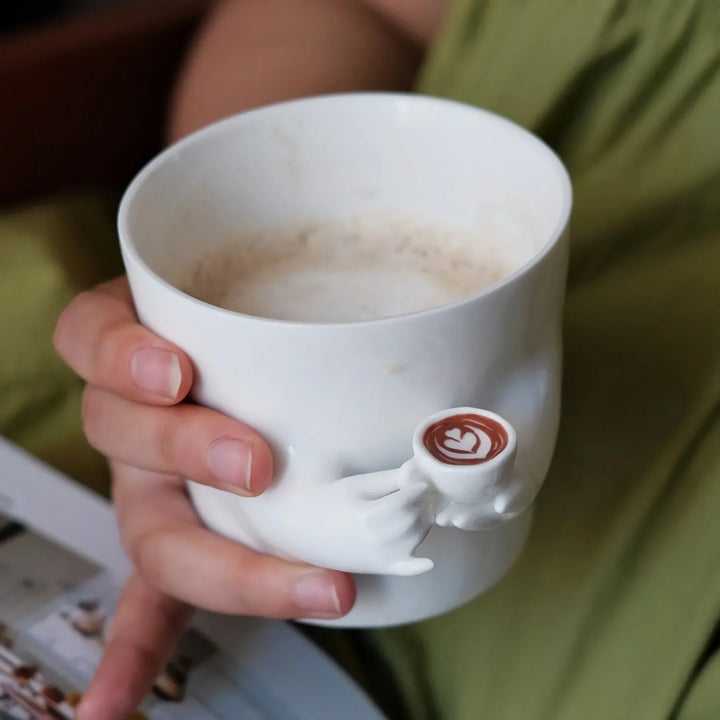 Lisslune | Cute Mug-in-Mug Korean Style Coffee Cup