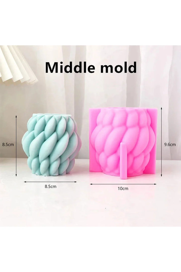 Lisslune | Wave candle mold DIY