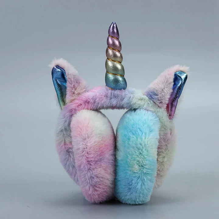 Lisslune | Kids Unicorn Plush Ear Warmers