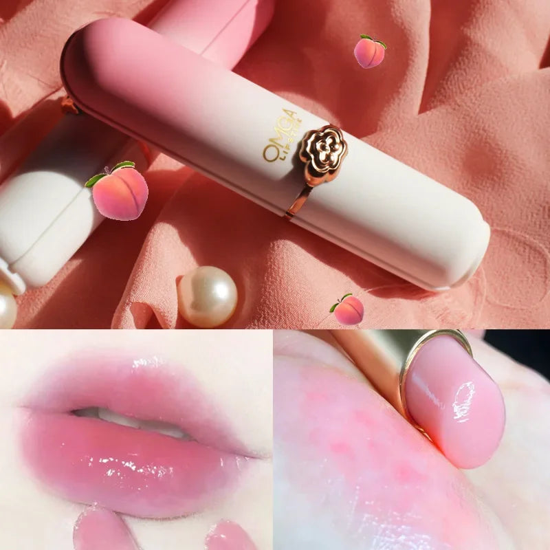 Rynx | 6 Colors Lip Balm Crystal Temperature Change Lipstick Girls Moisturizing Long-lasting Lip Gloss Make-up Lip Care Repair Cosmetics
