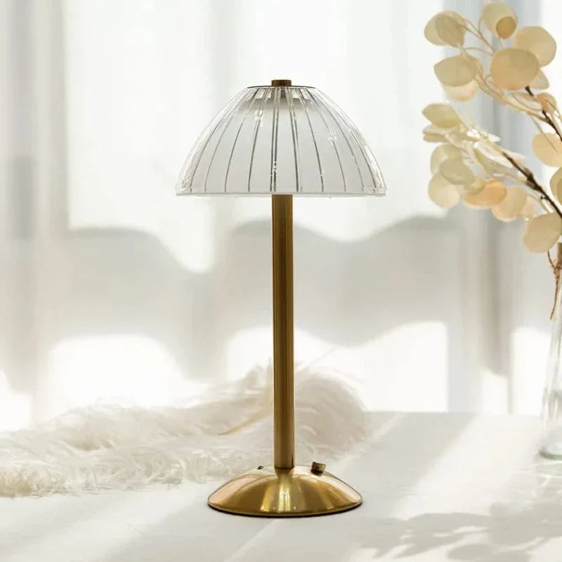 Lisslune | Wireless three-color LED table lamp with dimming function