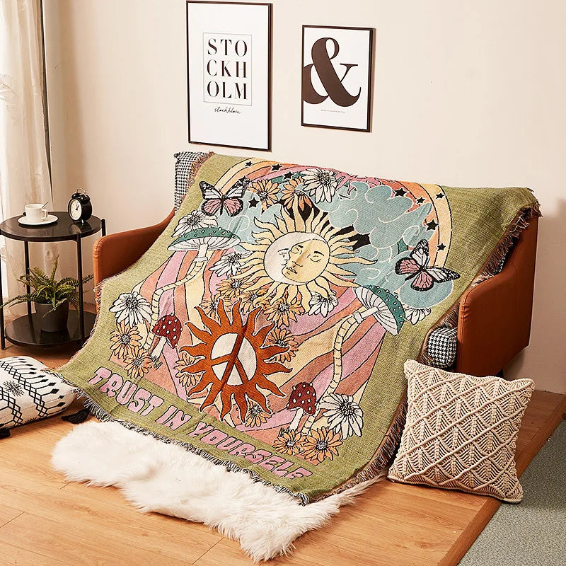 Lisslune | Serenity Wall Tapestry Blanket