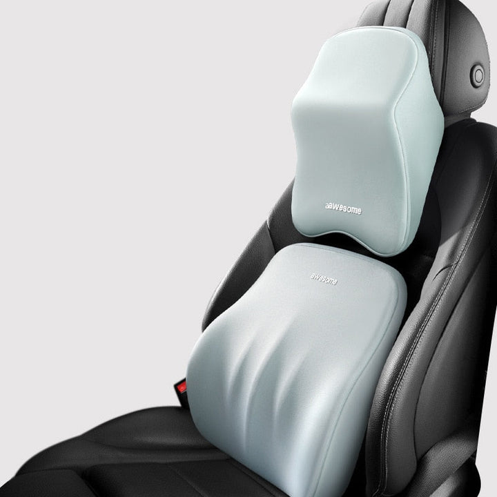 Lisslune | Car seat support | Orthopedic support for neck and back while driving