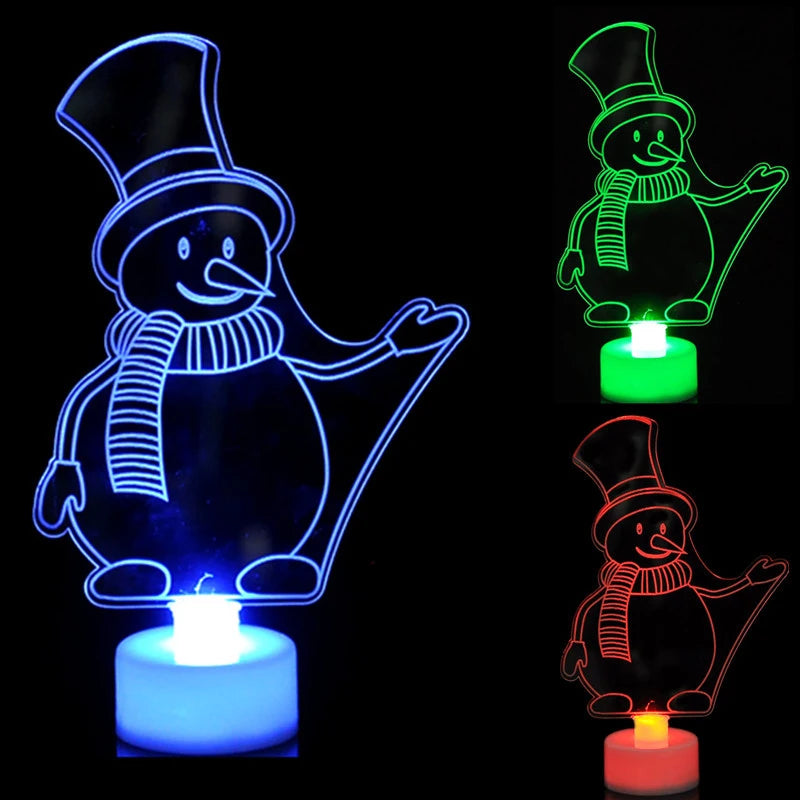 Lisslune | FrostyGlow - colorful LED snowman lights