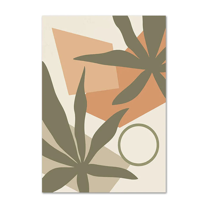 Lisslune | Monstera leaf canvas poster