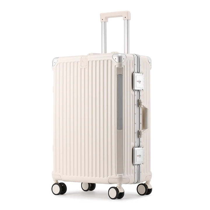 Lisslune | Tallinn Hard Shell Suitcase with Aluminium Frame – Lightweight, Durable & TSA Approved Luggage