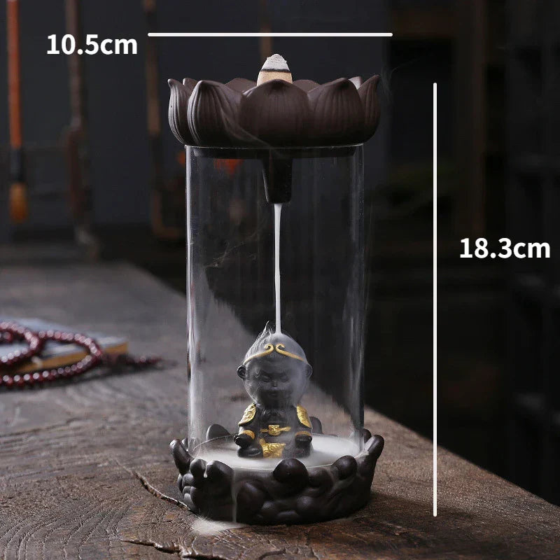 Lisslune | Zen Serenity Smoke Meditation Waterfall Burner