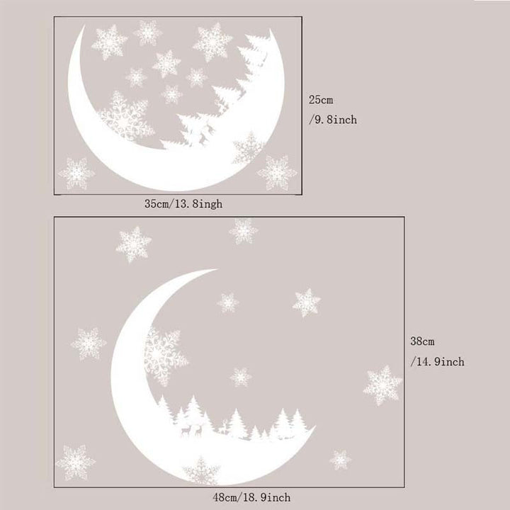 Lisslune | Jingle Bells Christmas Window Decorations