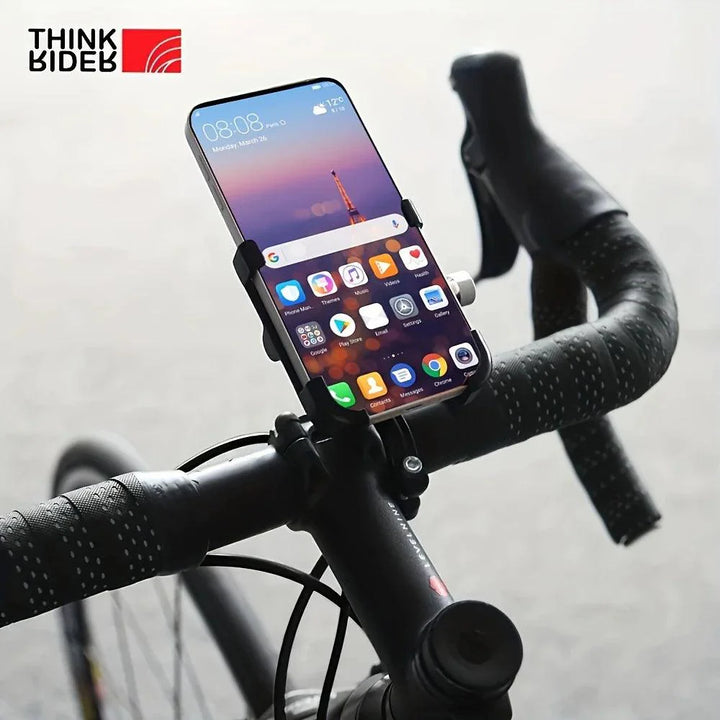 Lisslune | ThinkRider MTB Adjustable 360° Rotatable Phone Holder for Bikes - Non-slip Aluminum Bike Mount