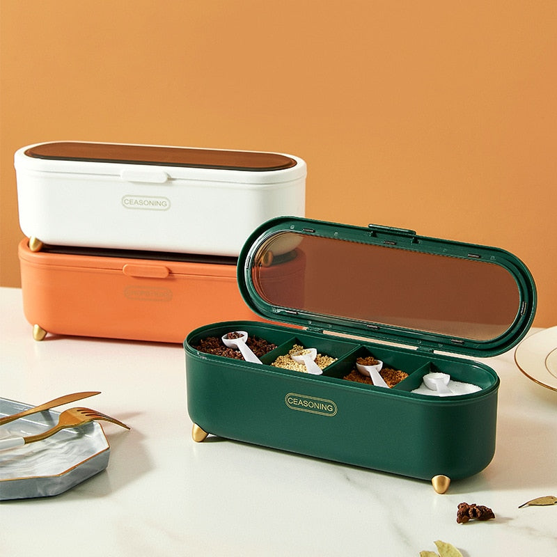 Lisslune | Detachable Kitchen Storage Seasoning Box