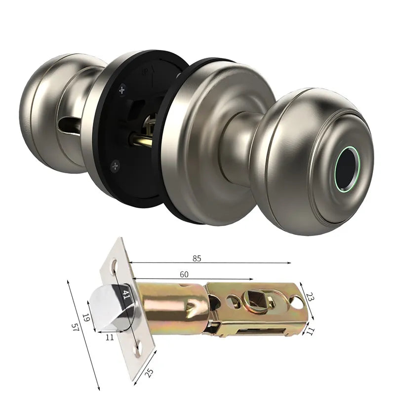 Lisslune | Touch Secure Fingerprint Smart Door Knob
