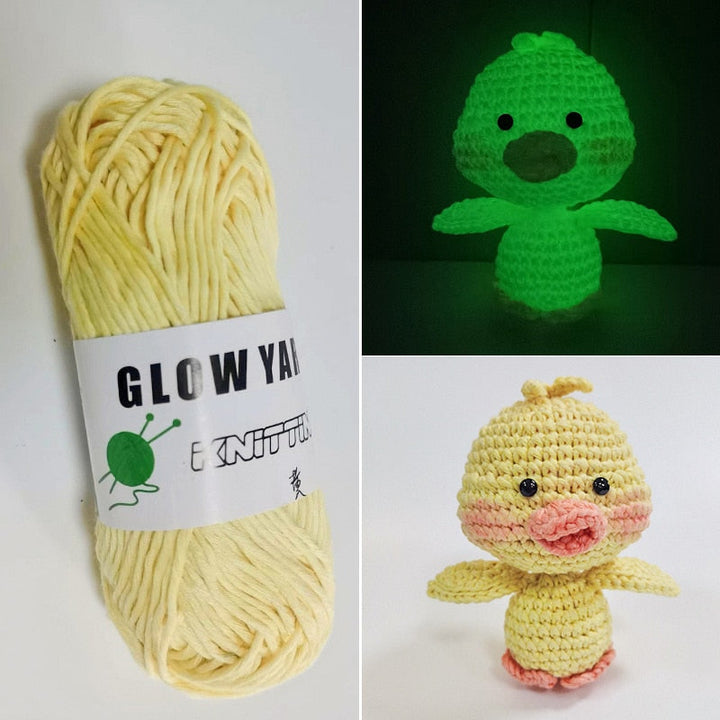 Lisslune | Sparkle Glow Luminous Knitting Yarn