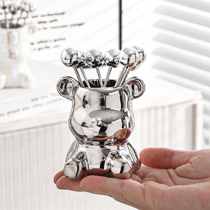Lisslune | Nordic Tiny Bear Food Fruit Holder