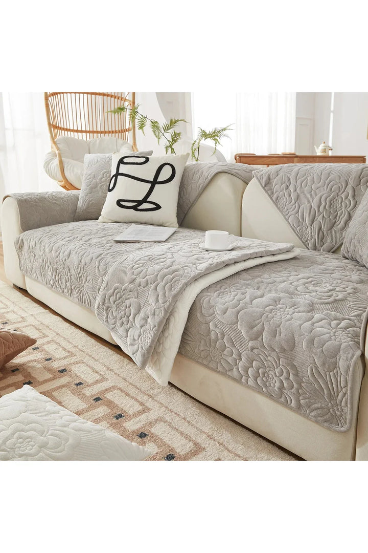 Lisslune | Plush Sofa Cover