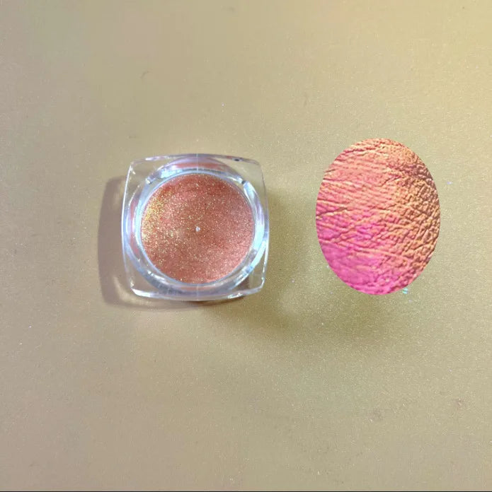 Rynx | 1Jar Chameleon Neon Nail Art Glitter Powder 6-Colors Polarized Pearl Mica Powder Eyeshadow/Face/Body/Nails Makeup Pigment Dust #