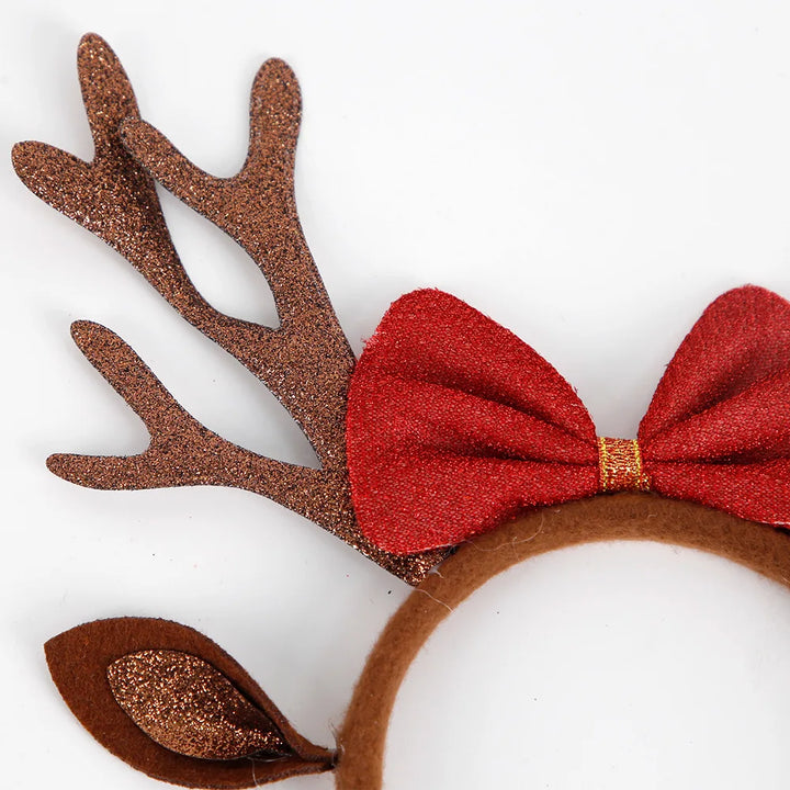 Rynx | Christmas Hair Bands for Women, Antler Hair Bands, Cute Hair Pins, Deer Horn Christmas Hair Bands