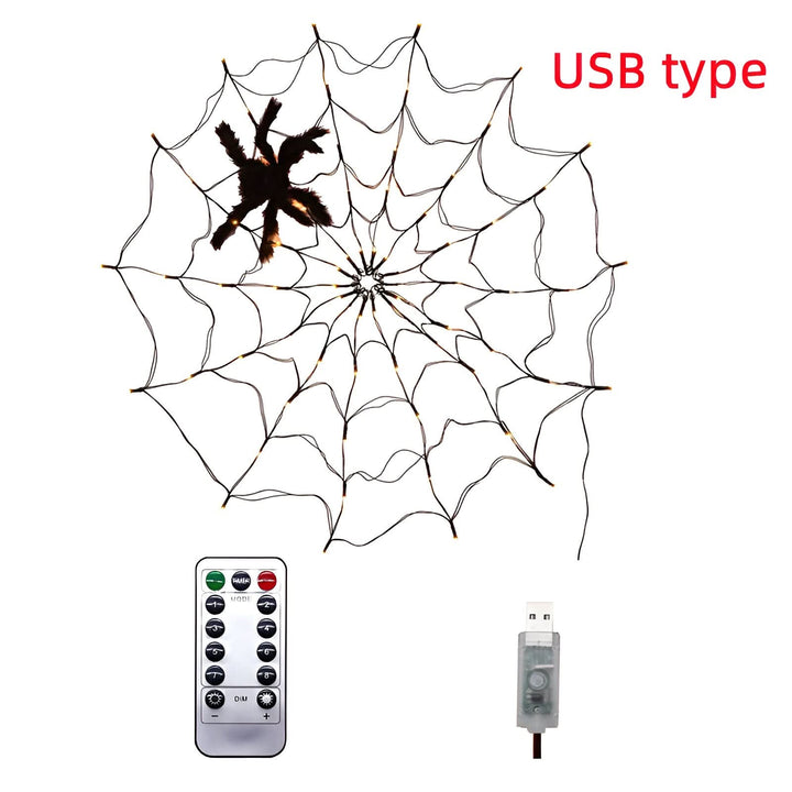 Lisslune | Spindel | Spooky Web Lights