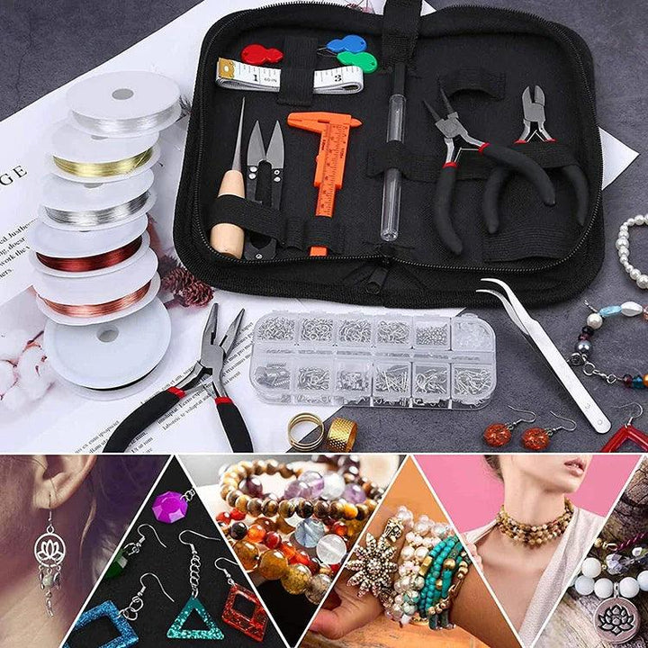 Lisslune | Ultimate Jewelry Making Tool Set for Creative Crafters and Repairs