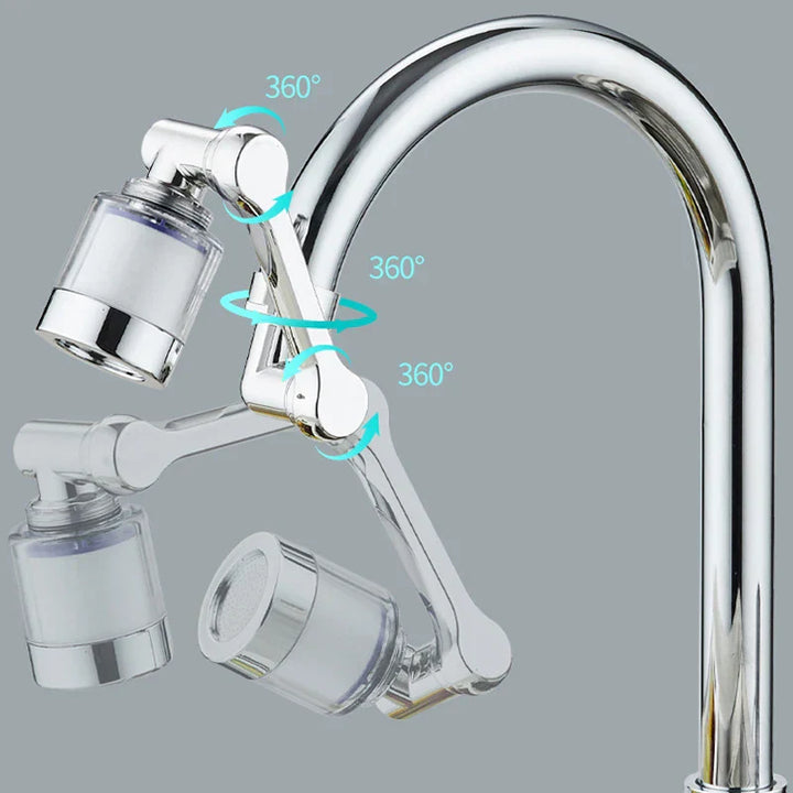 Lisslune | Full Rotating Robot Arm Water Saving Faucet Extender