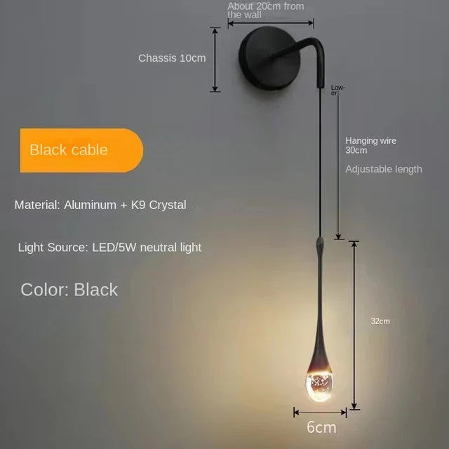 Lisslune | Stunning Crystal Pendant Lights