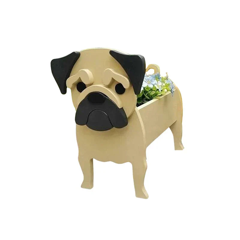 Lisslune | Flower Pot - Pawsome - Dog Plant Container - Various Breeds