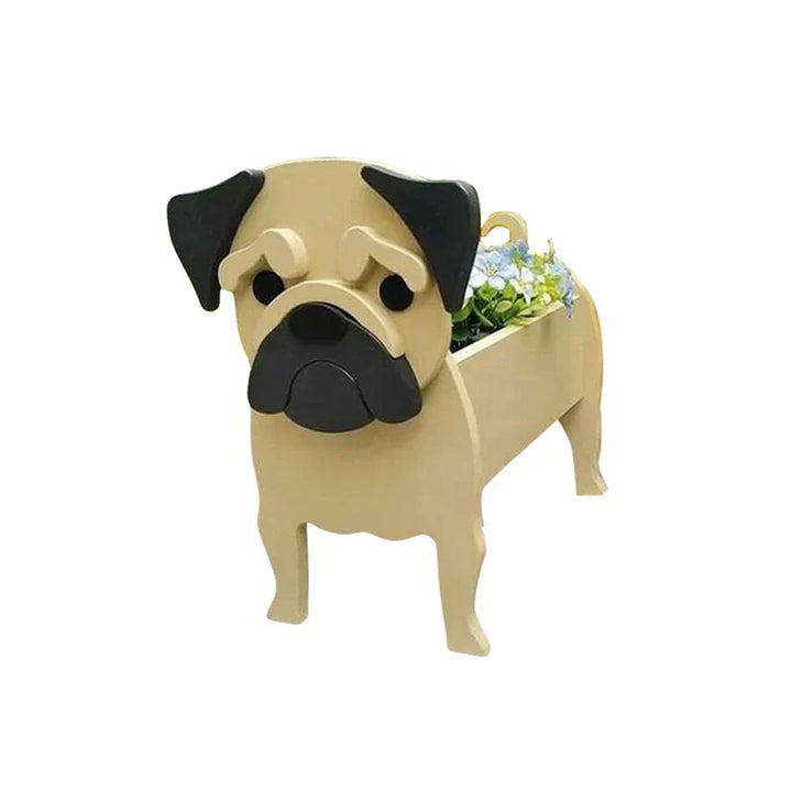 Lisslune | Flower pot - Pawsome - Dog plant container - Various breeds