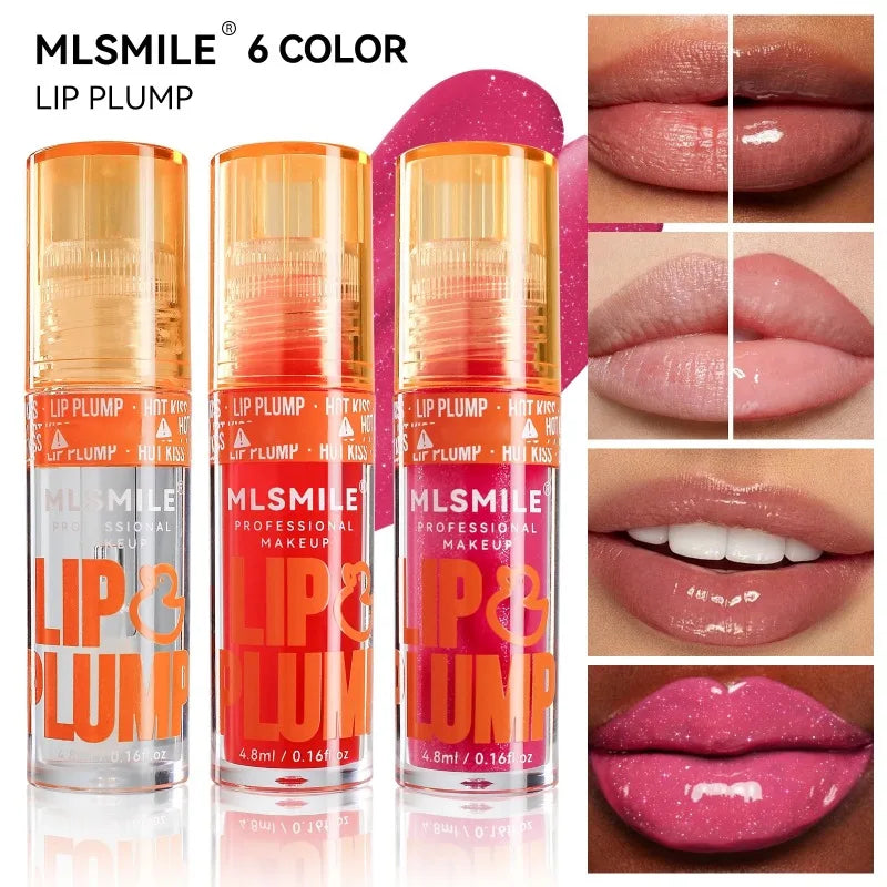Rynx | Clearance Clear Lipstick Moisturizing Lip Balm Crystal Jelly Lip Oil Non-Sticky Plumping Red Lipstick Gloss MakeUp Lip Care