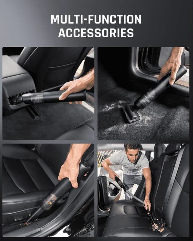 Lisslune | Cordless Handheld Vacuum Cleaner for Effortless Car & Household Cleaning