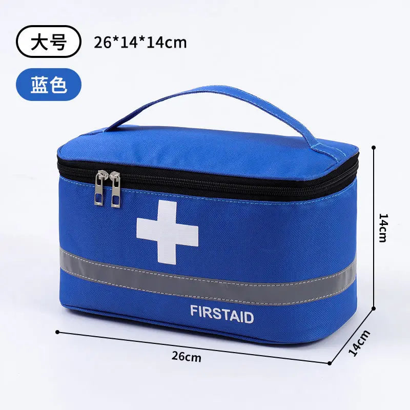 Lisslune | Large Capacity First Aid and Medication Storage Bag