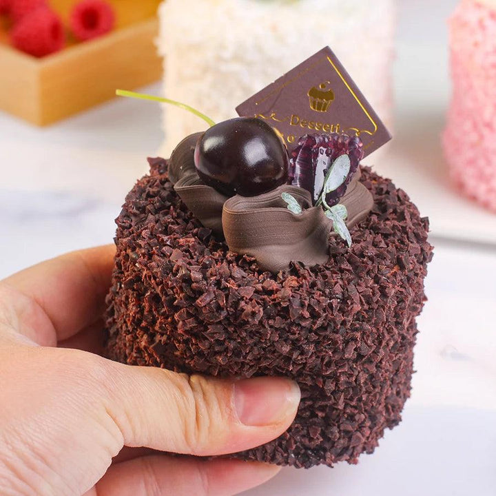Lisslune | Realistic Synthetic Fruit Cake Model for Home Decor and Photography - 1 pc. FCYY-MIX2