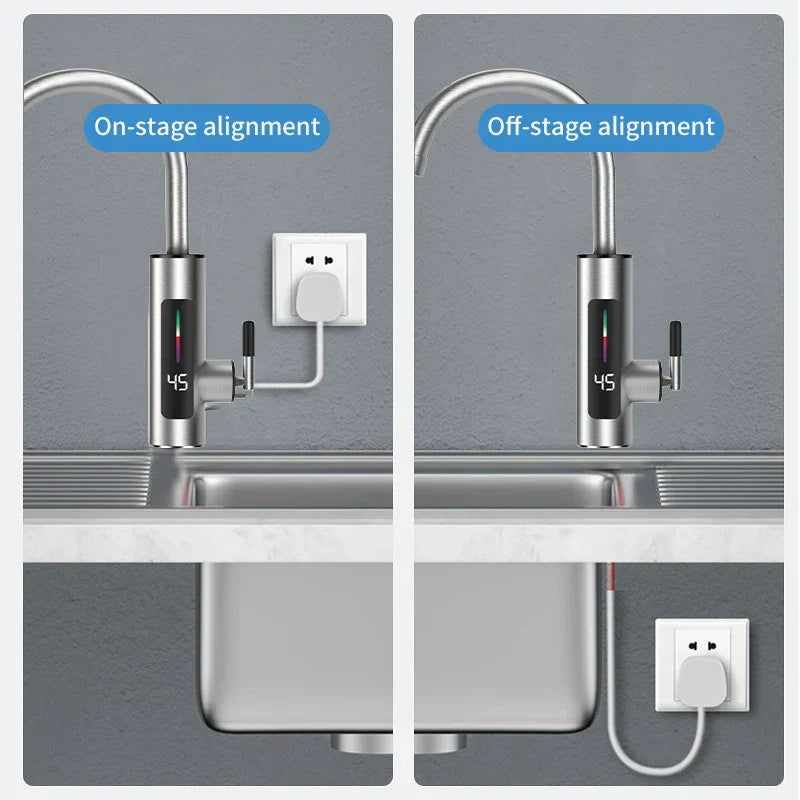 Lisslune | Aqualis Electric Kitchen Tap – Instant Hot Water in Seconds
