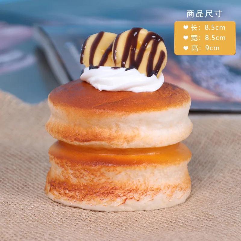 Lisslune | Realistic Synthetic Cake Representation for Home Decor and Photography - Exquisite Artificial Dessert Model FCYY-014