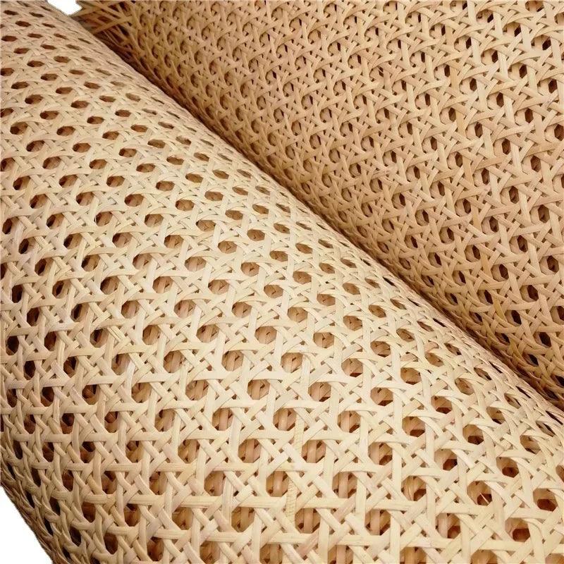 Lisslune | Indonesian Plastic Rattan Weaving Roll for Furniture Makeover - 35-50 cm wide Ideal for Chairs, Cabinets, and Tables