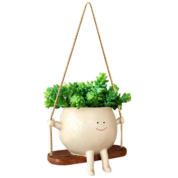Lisslune | Happy Buddy Hanging Plant Pot