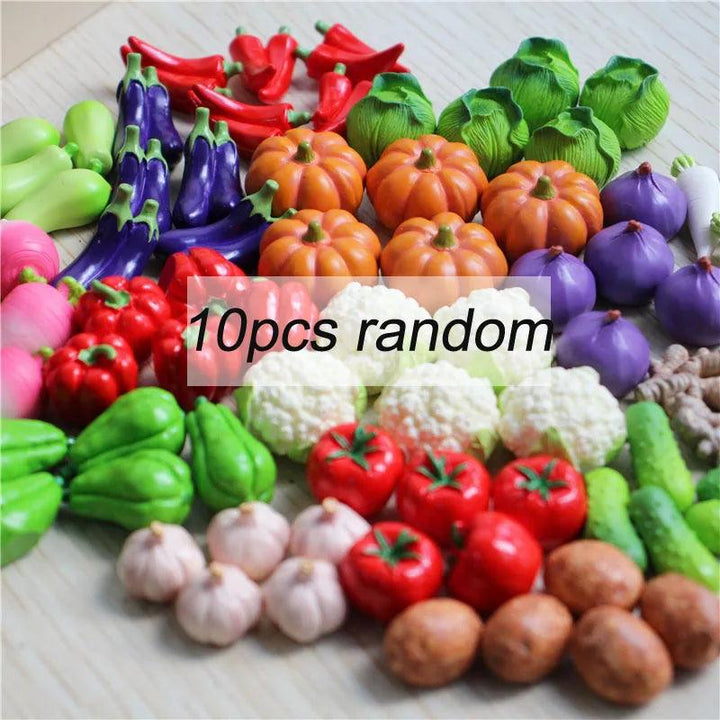 Lisslune | 1/6 scale miniature dollhouse pumpkin vegetable toy for Blyth BJD doll accessories