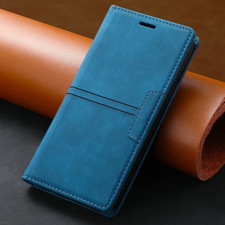 Lisslune | Leather Wallet Cover Flip Case - Google Pixel
