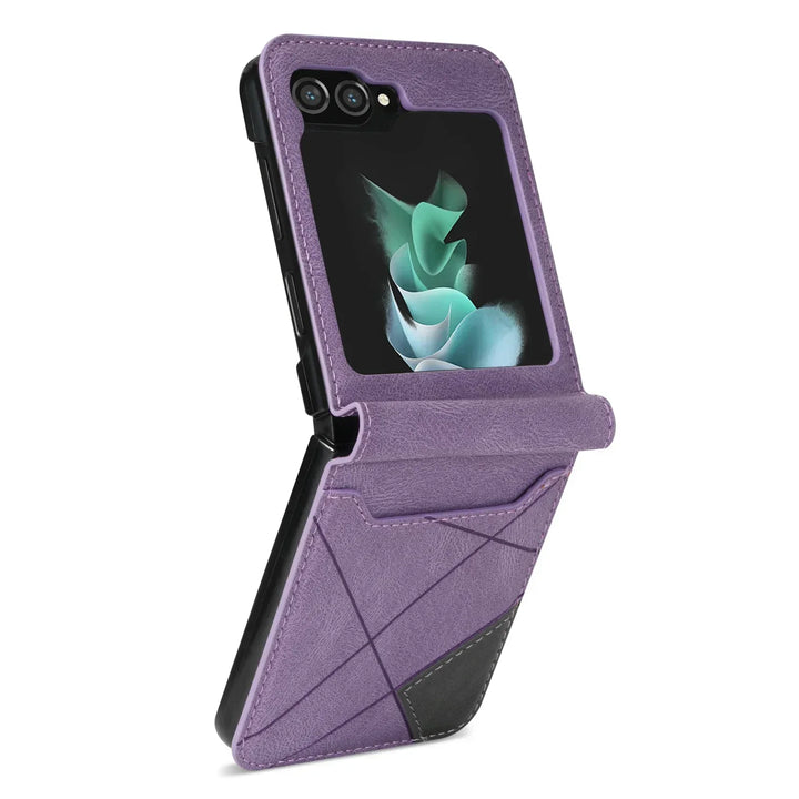 Lisslune | Leather Wallet Case for Samsung Galaxy Z Flip Series