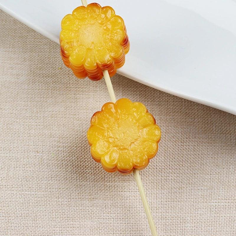 Lisslune | Life-like artificial corn cob display model for restaurants, hotels, and kitchens