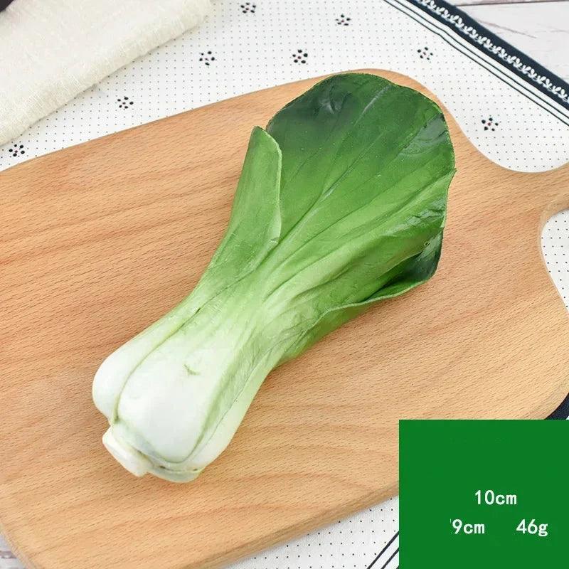 Lisslune | Life-Size Kitchen Vegetable Display Models - Decorative Artificial Ornaments for Culinary Education