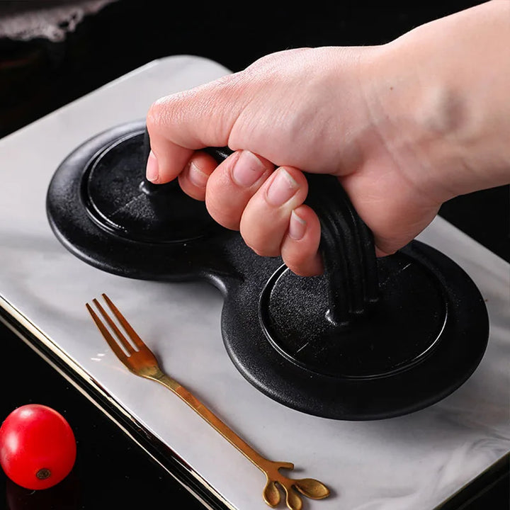 Lisslune | Ultimate Double Grid Burger Rice Ball Molding Gadget