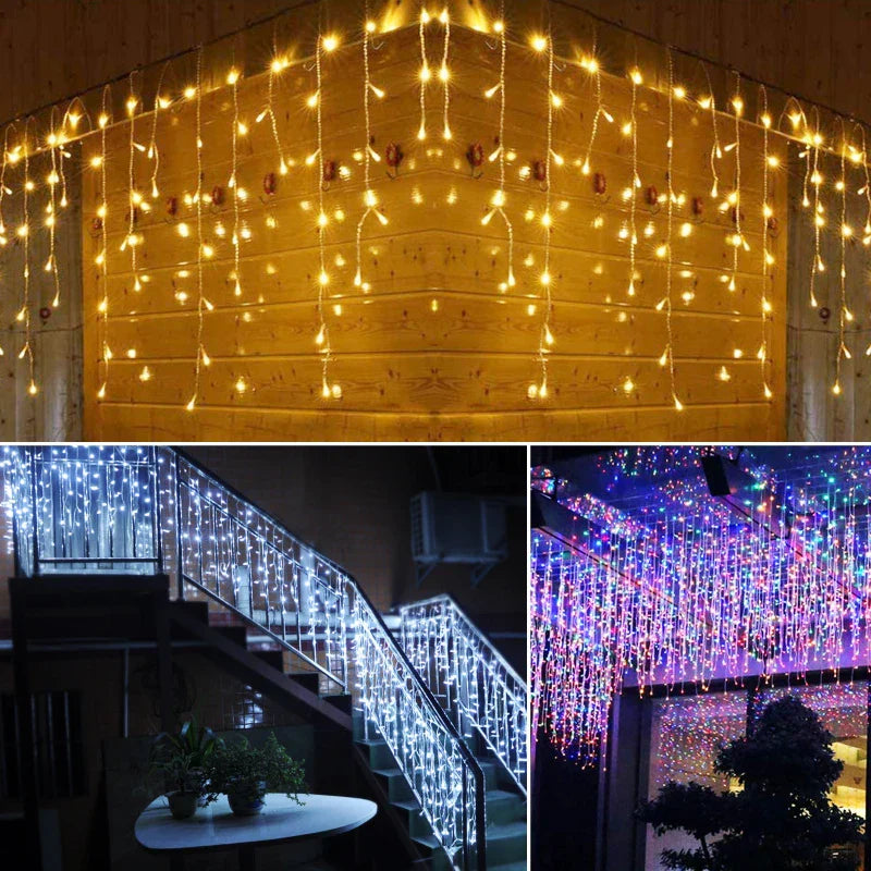 Lisslune | Atmospheric Icicle Lights - FrostGlow