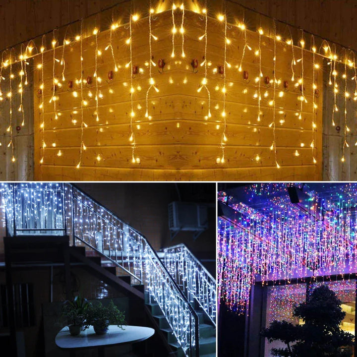 Lisslune | Atmospheric Icicle Lights - FrostGlow