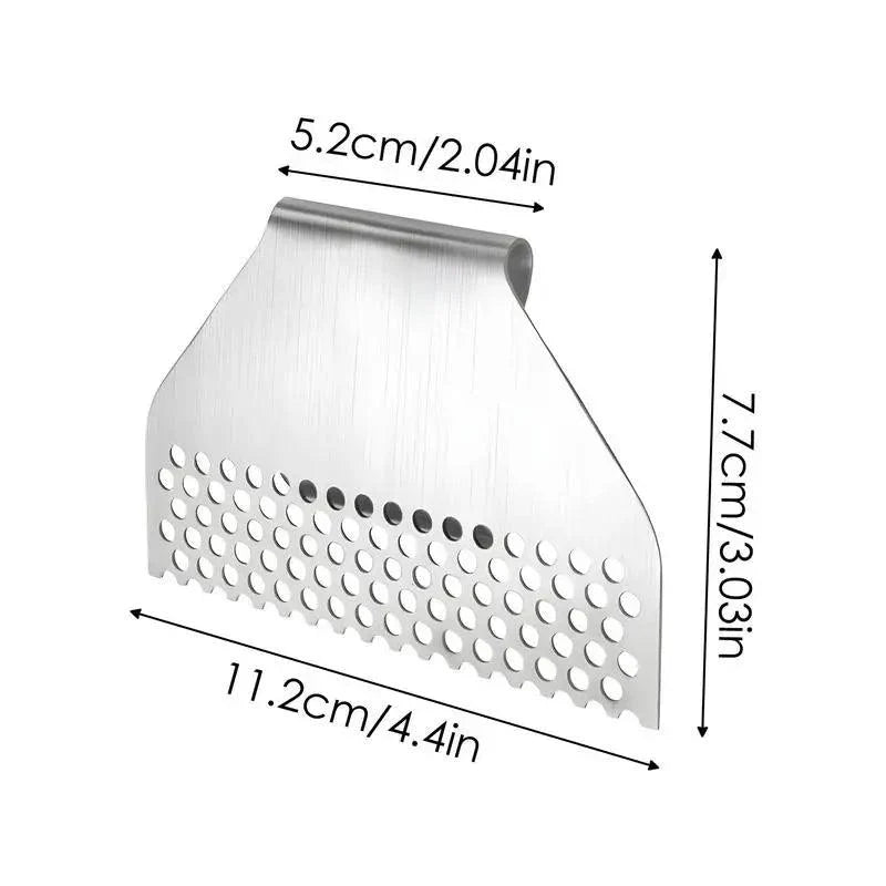Lisslune | Heat-resistant Stainless Steel Grease Trap Block for Griddles and BBQ Grills
