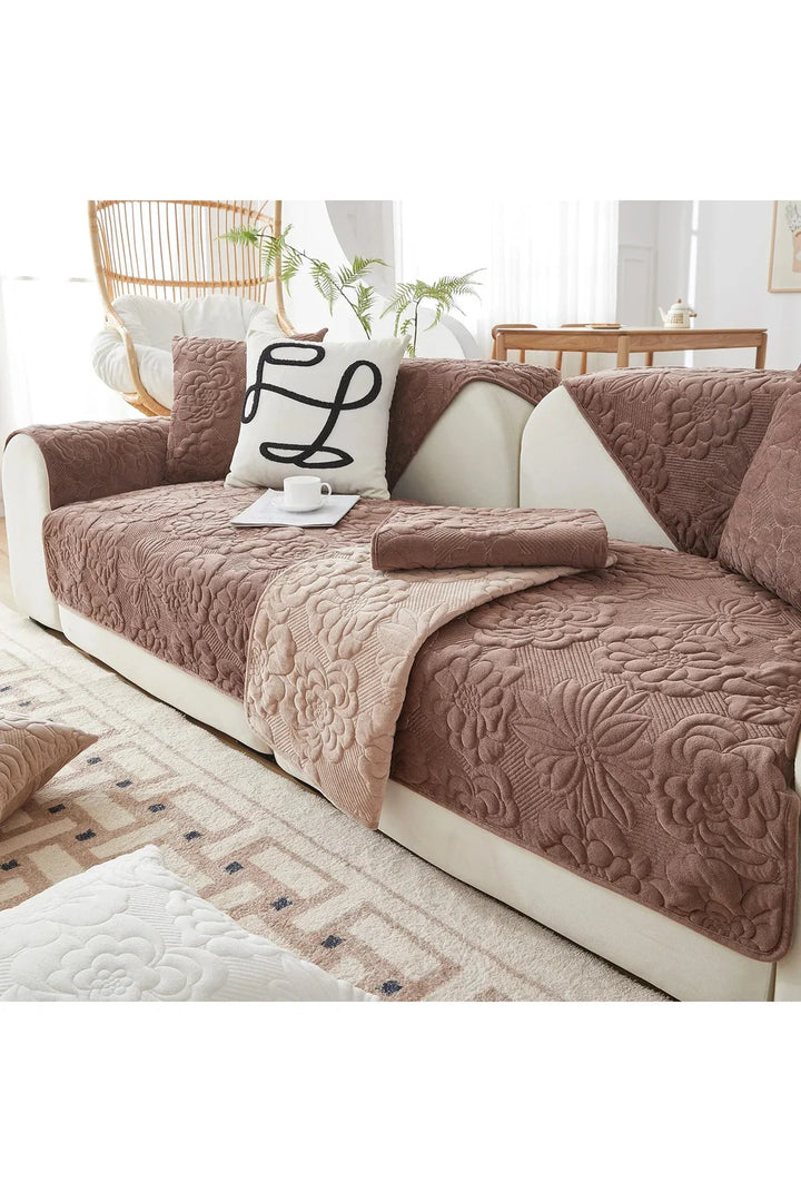 Lisslune | Plush Sofa Cover