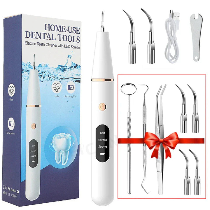 Lisslune | SmilePro Ultrasonic Tooth Tartar Remover – Effective Plaque Remover for Home