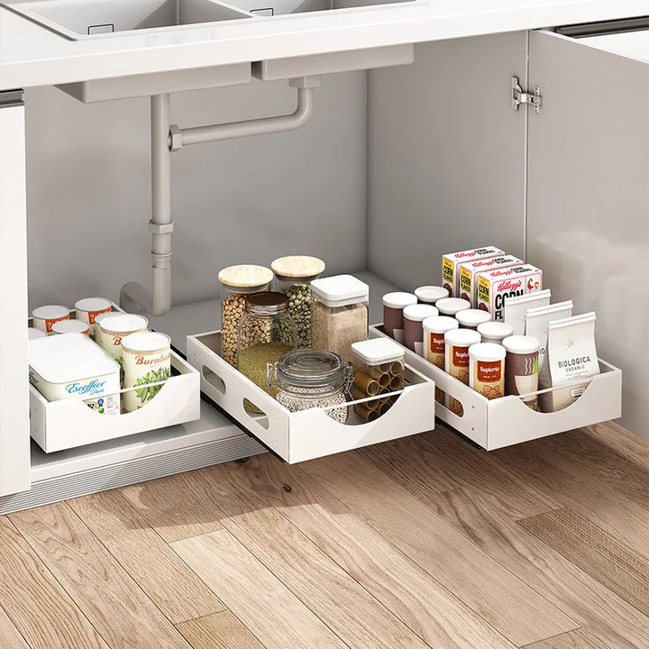Lisslune | Under the Cabinet Smart Dish Organizer Rack