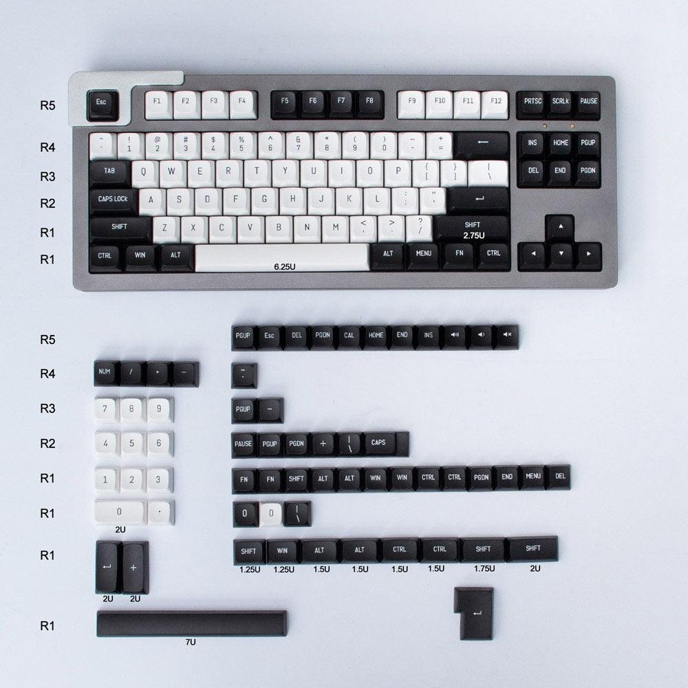 Lisslune | Upgrade your keyboard aesthetic with 150 MSA dual-color keycaps