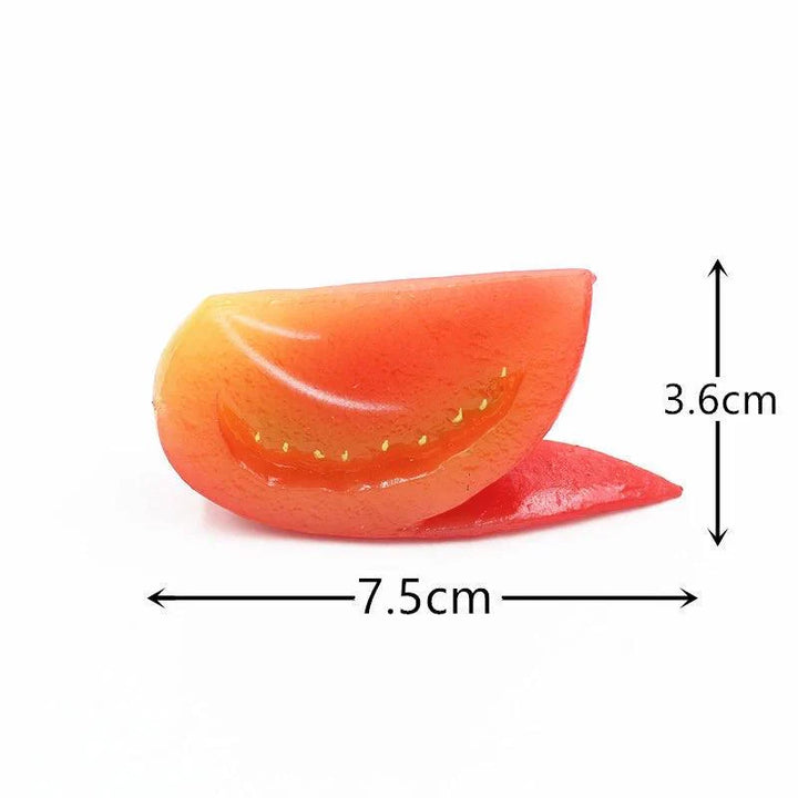 Lisslune | Levens echte kunstmatige groenteset - Realistic tomato, corn, and broccoli for restaurant displays and photography